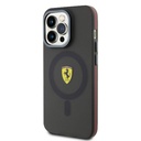 Apple iPhone 15 Pro Max Uyumlu Kılıf Ferrari Orjinal Lisanslı Magsafe Şarj Özellikli Kontrast Bumper Kapak - 10
