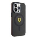 Apple iPhone 15 Pro Max Uyumlu Kılıf Ferrari Orjinal Lisanslı Magsafe Şarj Özellikli Kontrast Bumper Kapak - 11