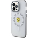 Apple iPhone 15 Pro Uyumlu Kılıf Ferrari Orjinal Lisanslı Magsafe Şarj Özellikli Kontrast Bumper SF Ring Kapak