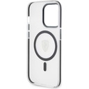 Apple iPhone 15 Pro Uyumlu Kılıf Ferrari Orjinal Lisanslı Magsafe Şarj Özellikli Kontrast Bumper SF Ring Kapak