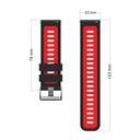 Samsung Gear S2 Uyumlu KRD-55 Silikon Kordon - 1