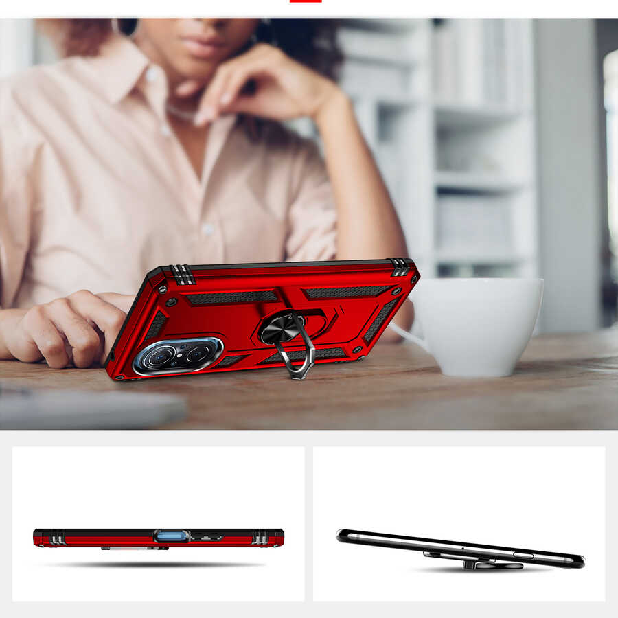 Huawei Nova 9 SE Uyumlu Kılıf Zore Vega Kapak - 7