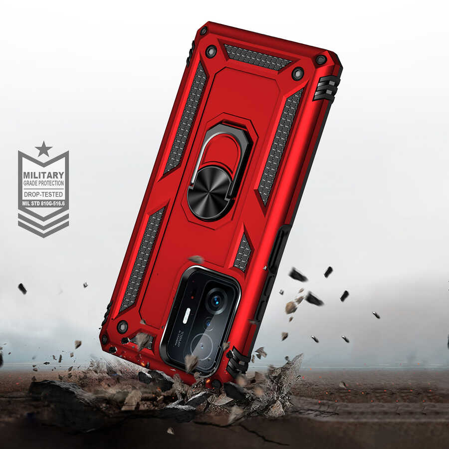 Xiaomi Mi 11T Pro 5G Uyumlu Kılıf Zore Vega Kapak - 6