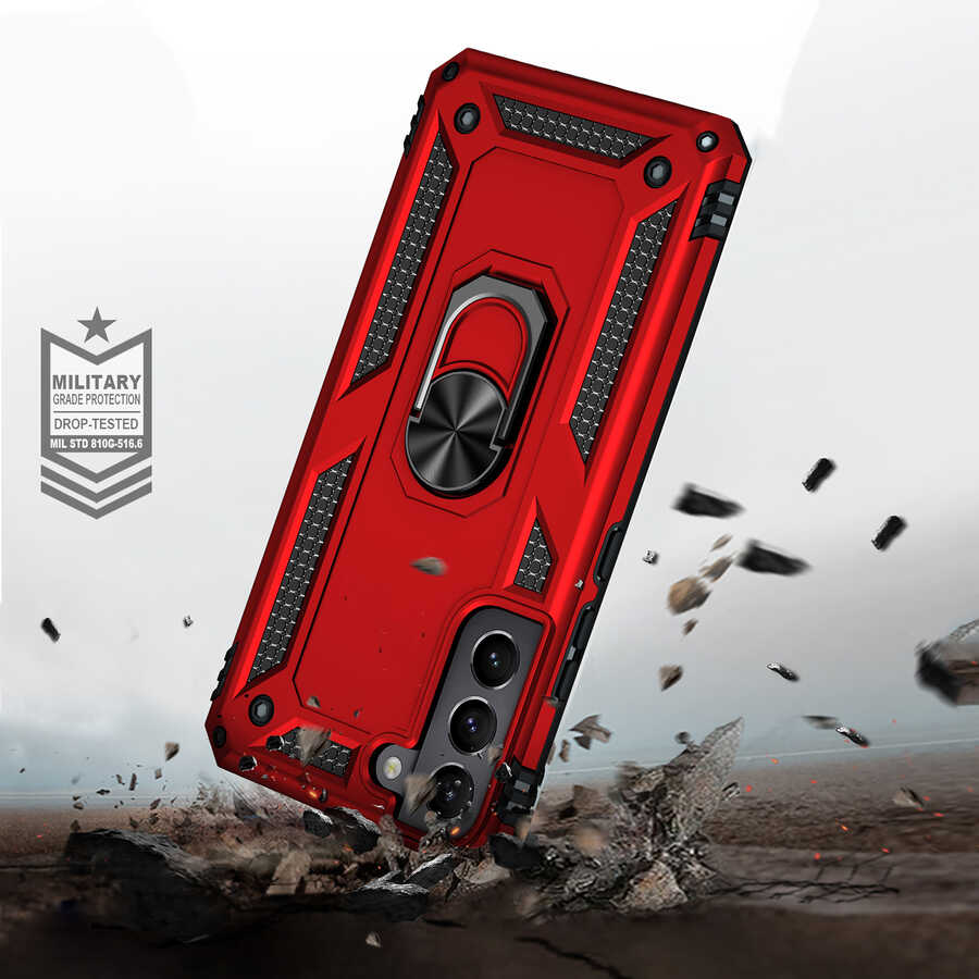 Samsung Galaxy S22 Uyumlu Kılıf Zore Vega Kapak - 4