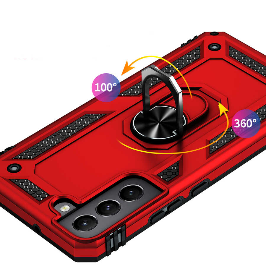 Samsung Galaxy S22 Uyumlu Kılıf Zore Vega Kapak - 7