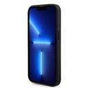 Apple iPhone 15 Pro Max Uyumlu Kılıf Guess Orjinal Lisanslı Delikli Yazı ve 4G Glitter Büyük Metal Logolu Kapak - 18