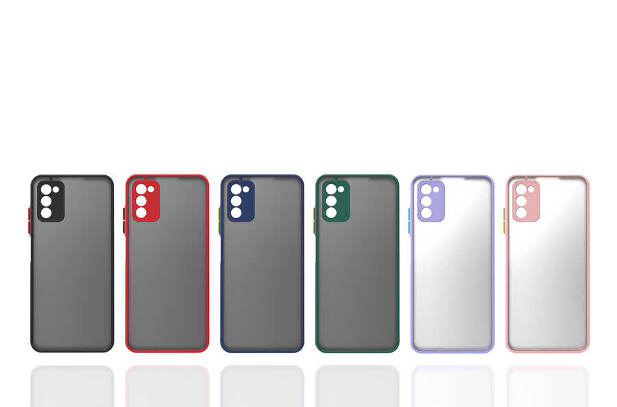 Samsung Galaxy A03S Uyumlu Kılıf Zore Hux Kapak - 1