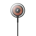 Wiwu M14 Intelligent Wireless Magnetik Şarj Ultra İnce Şeffaf 15W Android iOS Destekli - 1