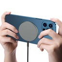 Wiwu M14 Intelligent Wireless Magnetik Şarj Ultra İnce Şeffaf 15W Android iOS Destekli - 14