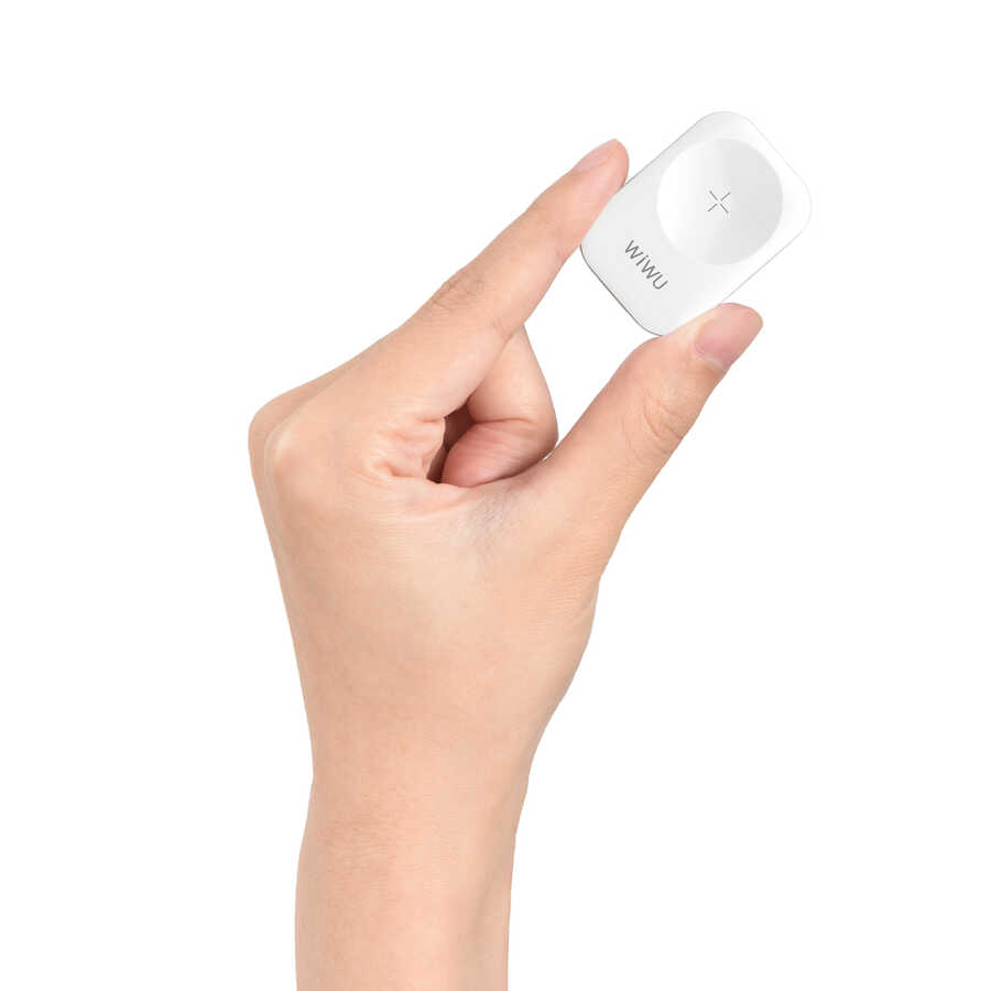 Wiwu M16 Akıllı Saat Mini Wireless Magnetik Şarj Aleti 2.5W - 2