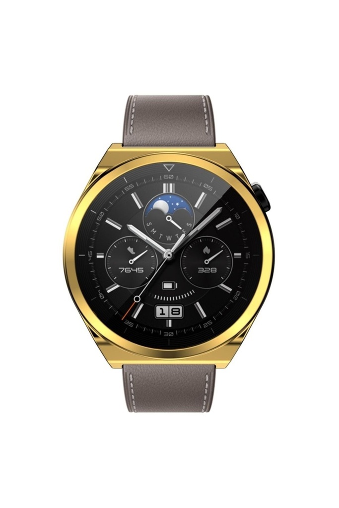 Huawei Watch GT 3 Pro 46mm Uyumlu Zore Watch Gard 02 Koruyucu Silikon