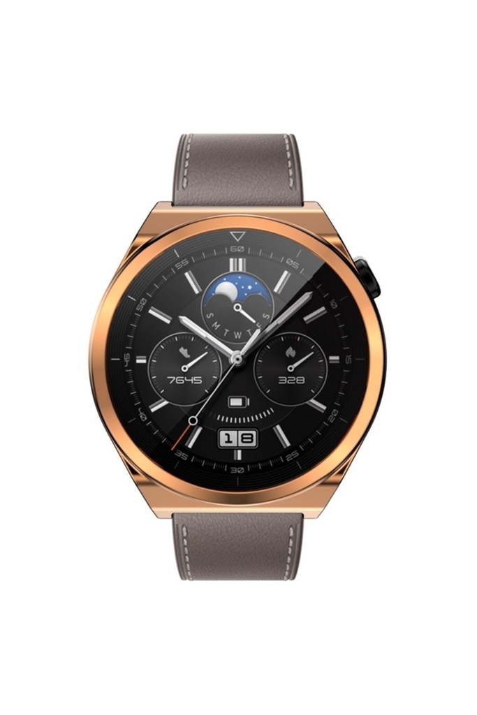 Huawei Watch GT 3 Pro 46mm Uyumlu Zore Watch Gard 02 Koruyucu Silikon