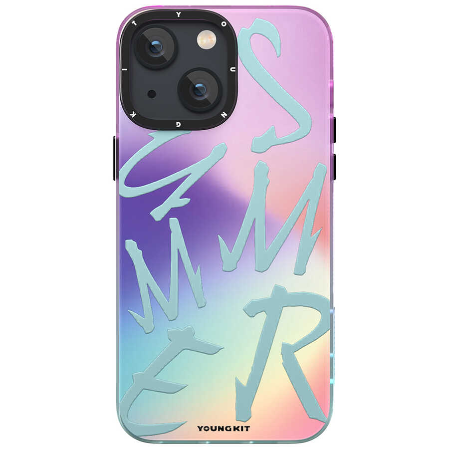 Apple iPhone 13 Uyumlu Kılıf YoungKit Summer Serisi Kapak - 1