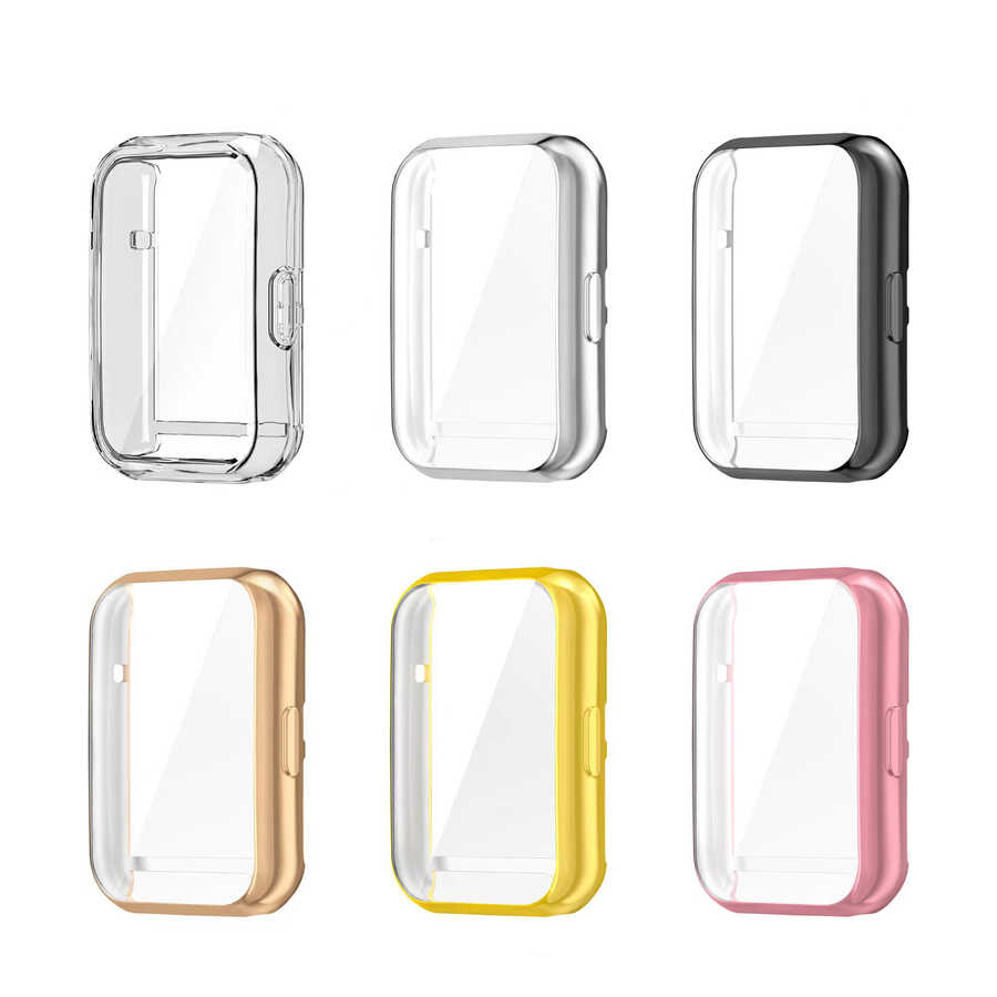 Huawei Watch Fit 2 Uyumlu Zore Watch Gard 02 Koruyucu Silikon - 4