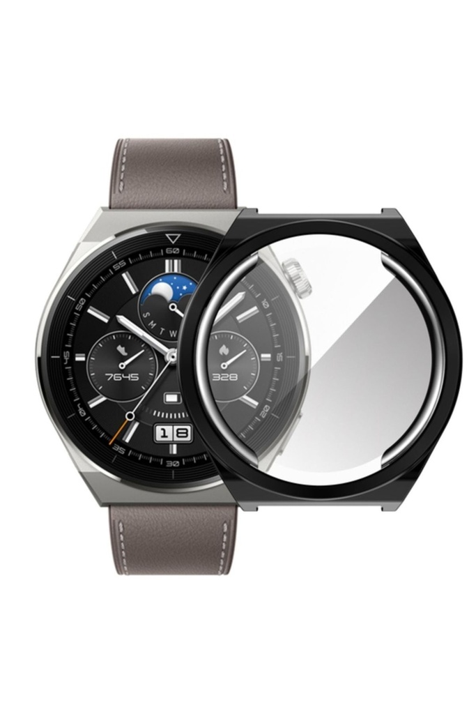 Huawei Watch GT 3 Pro 43mm Uyumlu Zore Watch Gard 02 Koruyucu Silikon