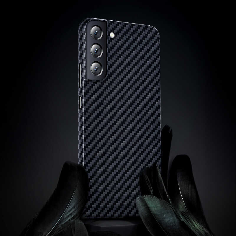 Samsung Galaxy S22 Plus Uyumlu Kılıf Benks Kevlar Fiber Kapak - 1