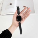 ​​​Apple Watch 7 41mm Uyumlu KRD-53 Deri Kordon - 3