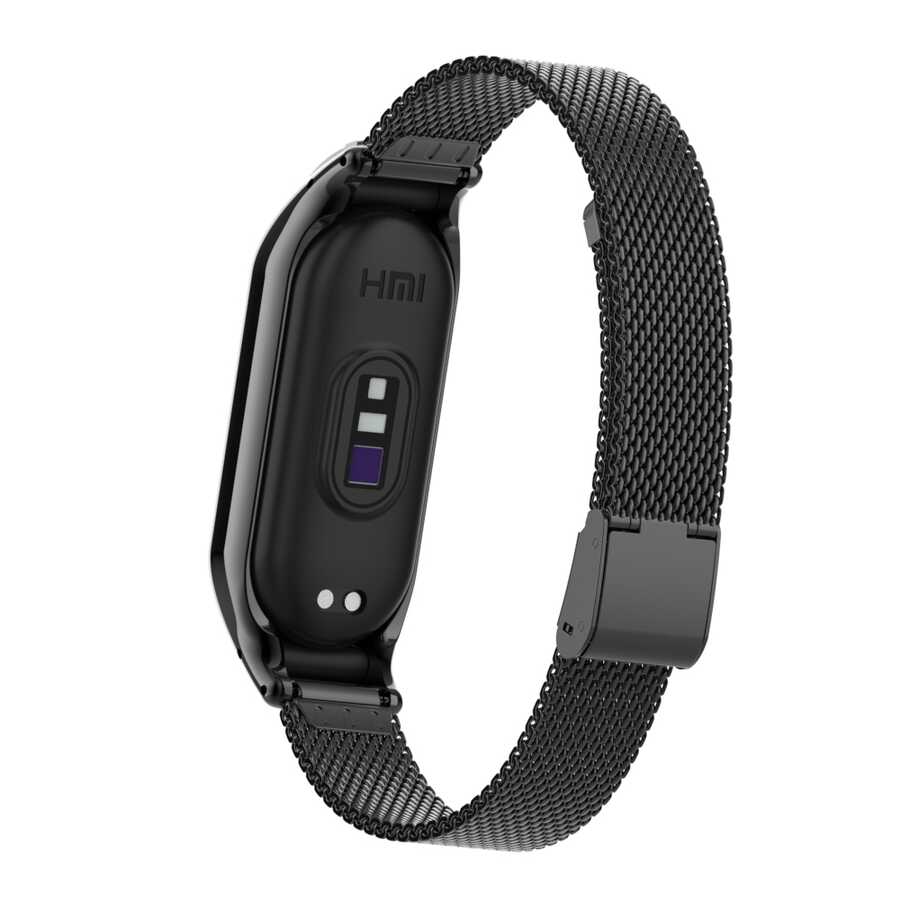 Xiaomi Mi Band 7 Uyumlu KRD-06 Metal Kordon - 2