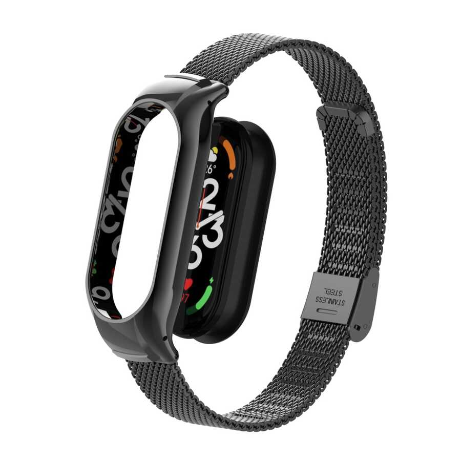 Xiaomi Mi Band 7 Uyumlu KRD-06 Metal Kordon - 3