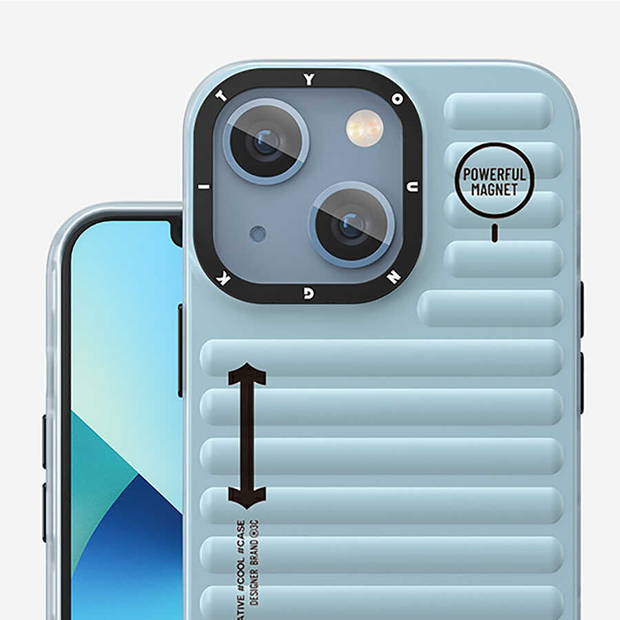 Apple iPhone 13 Uyumlu Kılıf YoungKit Plain Coloured Serisi Kapak - 7
