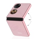 Huawei P50 Pocket Uyumlu Kılıf Zore Sert Kıpta Kapak - 5