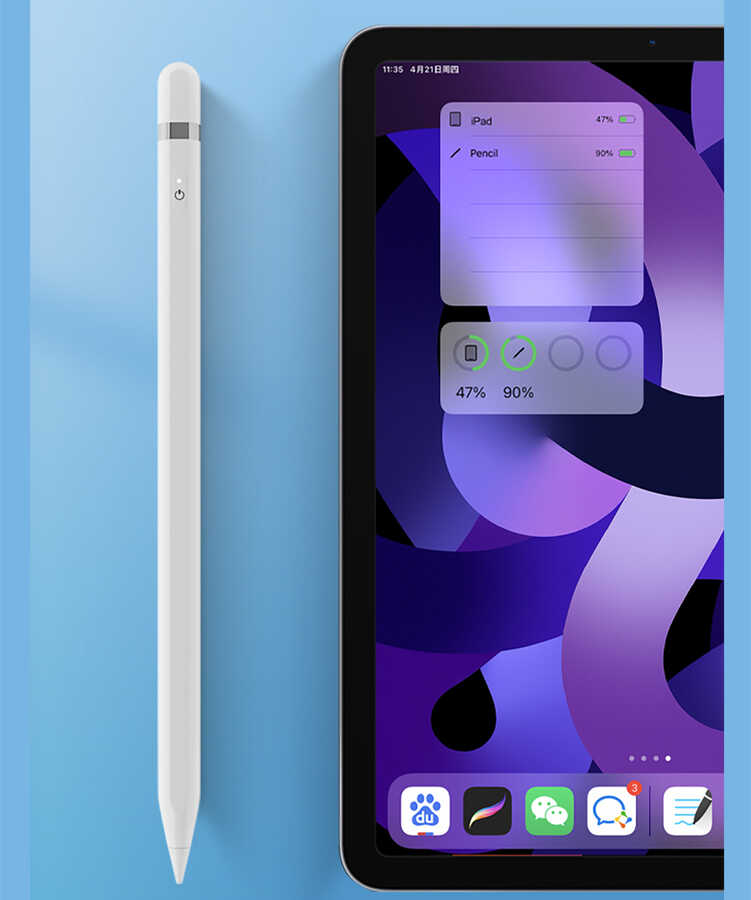 Wiwu Pencil L Dokunmatik Kalem Palm-Rejection Eğim Özellikli Çizim Kalemi - 7