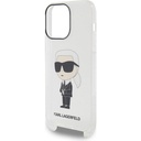 Apple iPhone 15 Pro Max Uyumlu Kılıf Karl Lagerfeld Orjinal Lisanslı Boyun Askılı Karl İkonik Crossbody Kapak