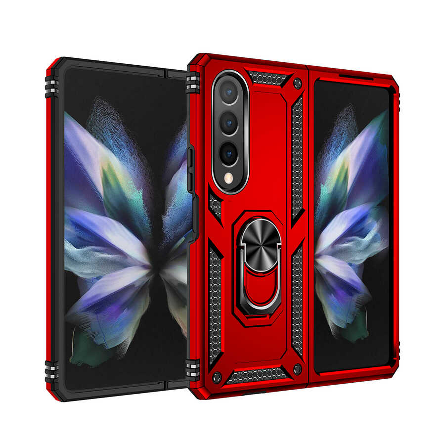Samsung Galaxy Z Fold 4 Uyumlu Kılıf Zore Vega Kapak - 1