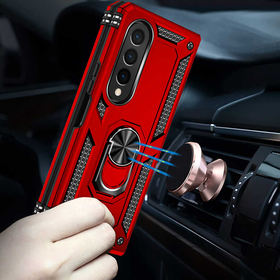 Samsung Galaxy Z Fold 4 Uyumlu Kılıf Zore Vega Kapak - 7