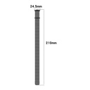 Huawei Watch Fit 2 Uyumlu KRD-01 Metal Kordon - 8