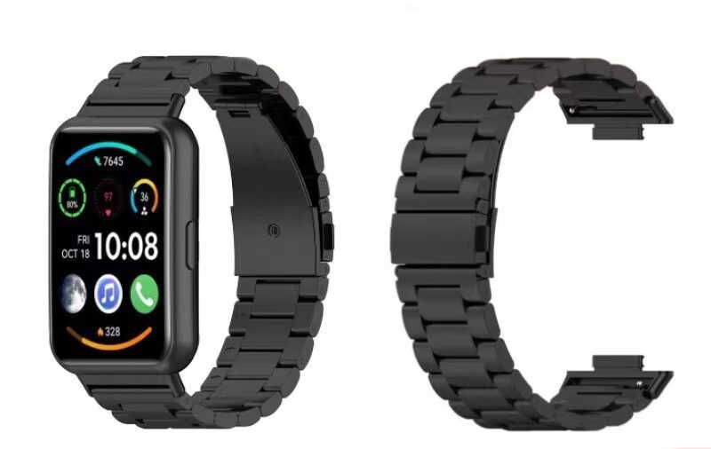 Huawei Watch Fit 2 Uyumlu Metal Kordon Dönüştürücü - 3