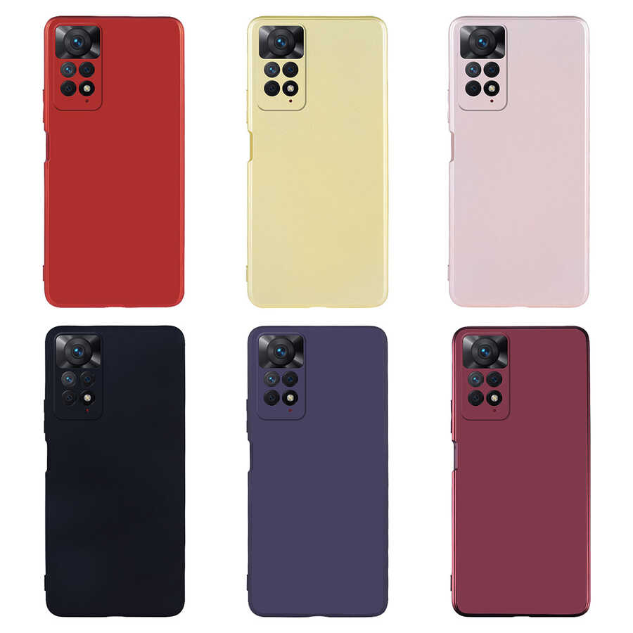 Xiaomi Redmi Note 11 Pro 5G Uyumlu Kılıf Zore Premier Silikon Kapak - 1