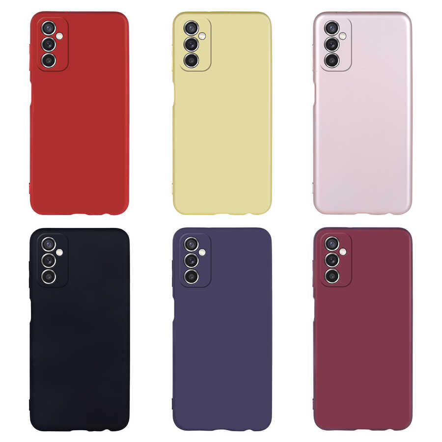 Samsung Galaxy M52 Uyumlu Kılıf Zore Premier Silikon Kapak - 1