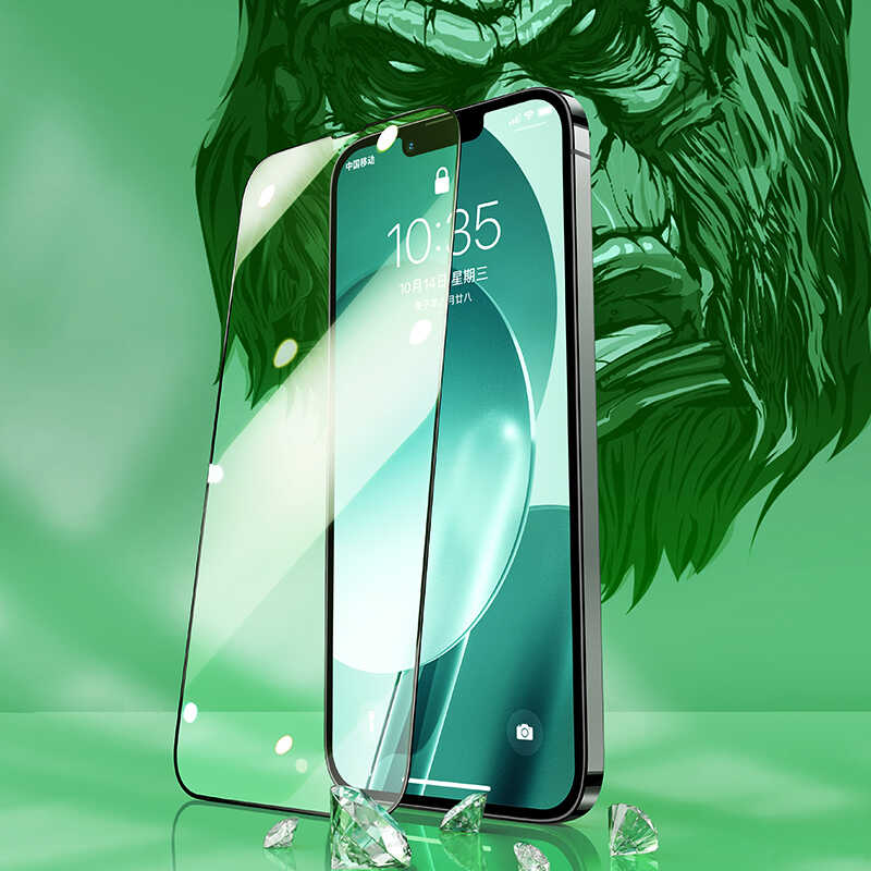 Apple iPhone 14 Uyumlu Benks Little KingKong Anti-Blue Light Cam Ekran Koruyucu - 8