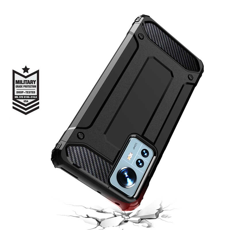 Xiaomi Mi 12 Uyumlu Kılıf Zore Crash Silikon Kapak - 6