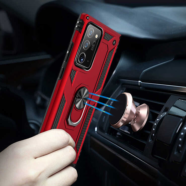 Samsung Galaxy Note 20 Ultra Uyumlu Kılıf Zore Vega Kapak - 4