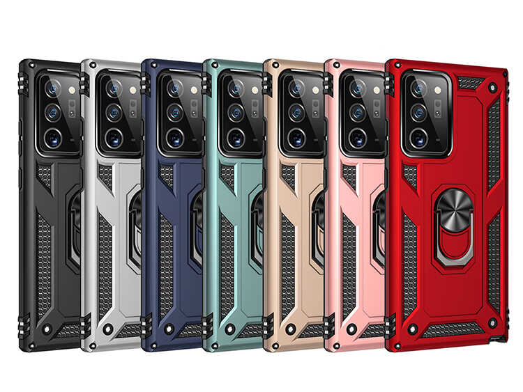 Samsung Galaxy Note 20 Ultra Uyumlu Kılıf Zore Vega Kapak - 7