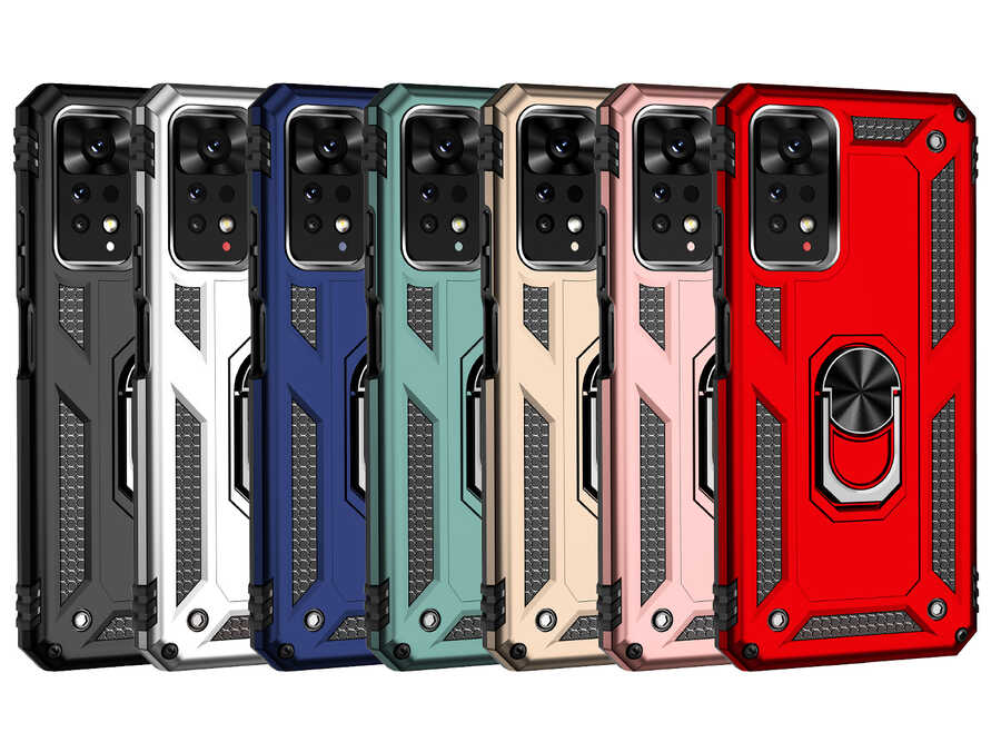 Xiaomi Redmi Note 11 Pro 5G Uyumlu Kılıf Zore Vega Kapak - 1