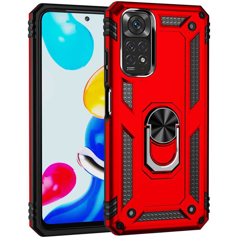 Xiaomi Redmi Note 11S Global Uyumlu Kılıf Zore Vega Kapak - 2