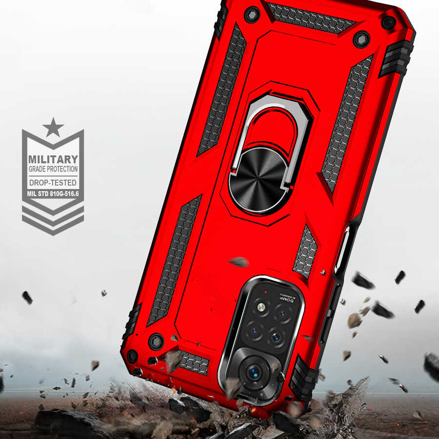 Xiaomi Redmi Note 11S Global Uyumlu Kılıf Zore Vega Kapak - 4