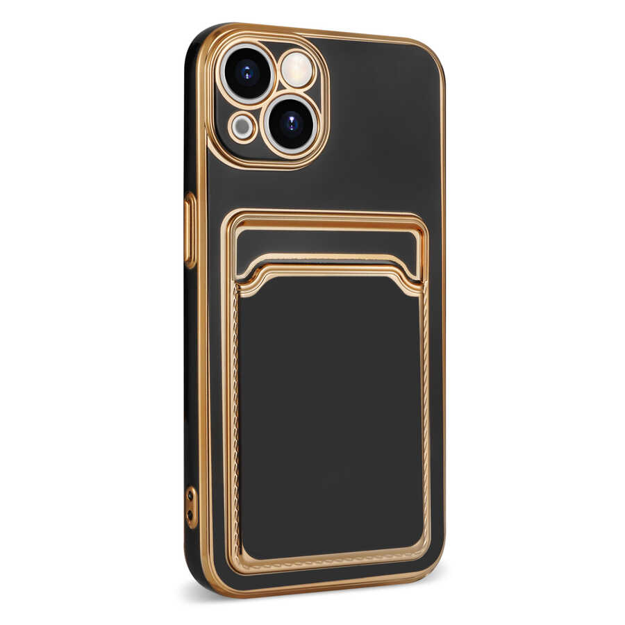 Apple iPhone 13 Uyumlu Kılıf Zore Bark Kartlıklı Kapak - 3