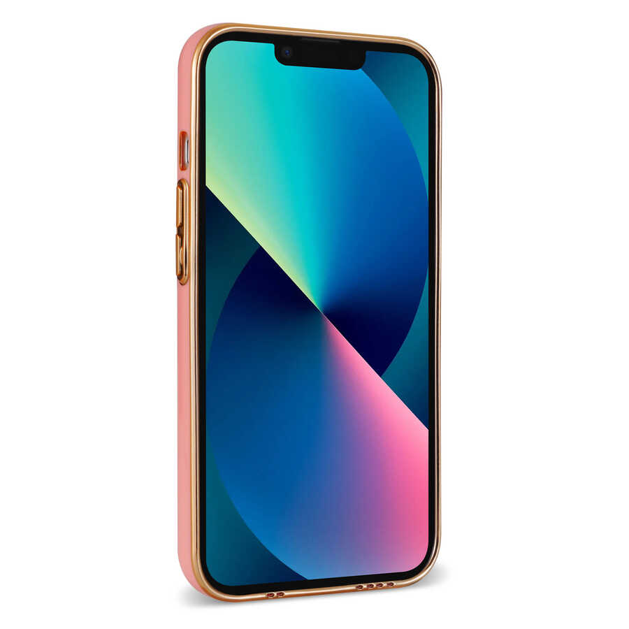 Apple iPhone 13 Uyumlu Kılıf Zore Bark Kartlıklı Kapak - 7