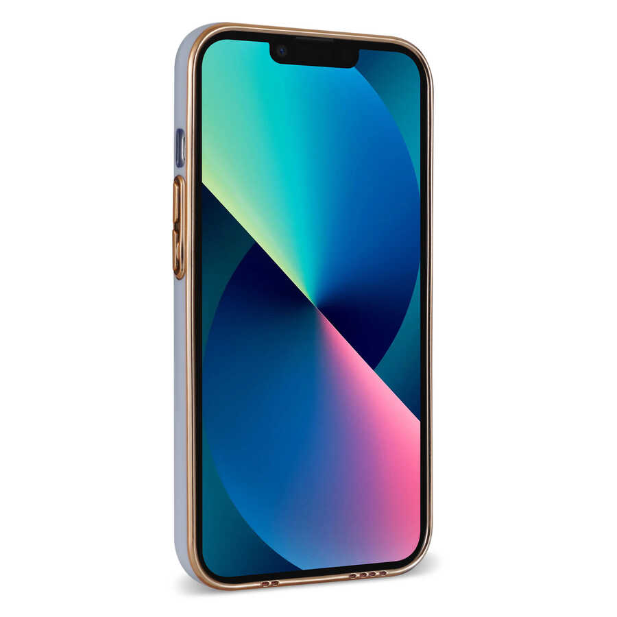 Apple iPhone 13 Uyumlu Kılıf Zore Bark Kartlıklı Kapak - 9