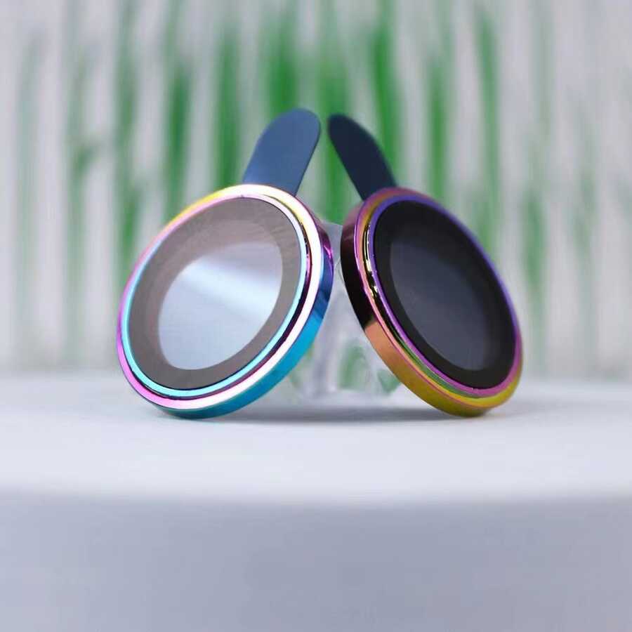 Apple iPhone 11 Pro Max Uyumlu Go Des Eagle Kamera Lens Koruyucu - 3