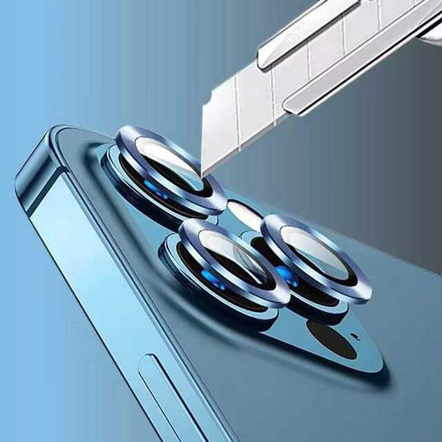 Apple iPhone 11 Pro Uyumlu Go Des Eagle Kamera Lens Koruyucu - 10