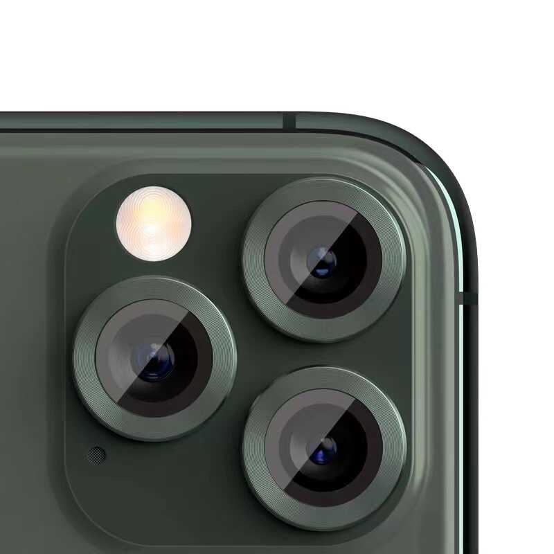Apple iPhone 11 Pro Uyumlu Go Des Eagle Kamera Lens Koruyucu - 14