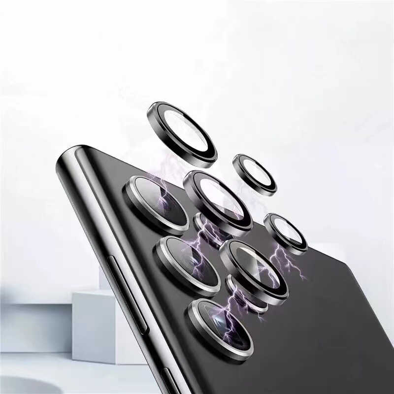 Samsung Galaxy S22 Ultra Uyumlu Zore Kamera Lens Koruyucu - 5