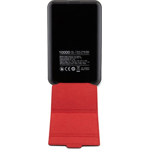 Ferrari 973WP Orjinal Lisanslı Magsafe Şarj Özellikli Standlı Metal Logolu Powerbank 10.000mAh