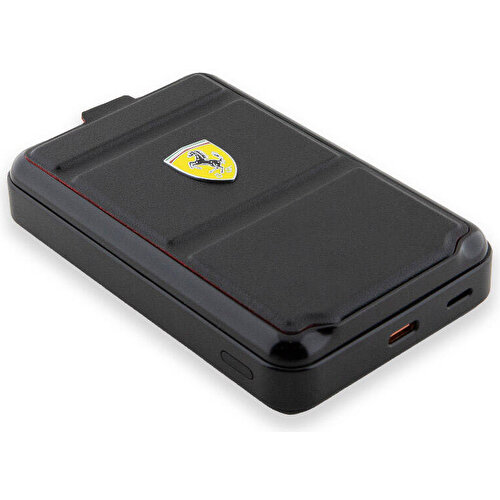 Ferrari 973WP Orjinal Lisanslı Magsafe Şarj Özellikli Standlı Metal Logolu Powerbank 10.000mAh