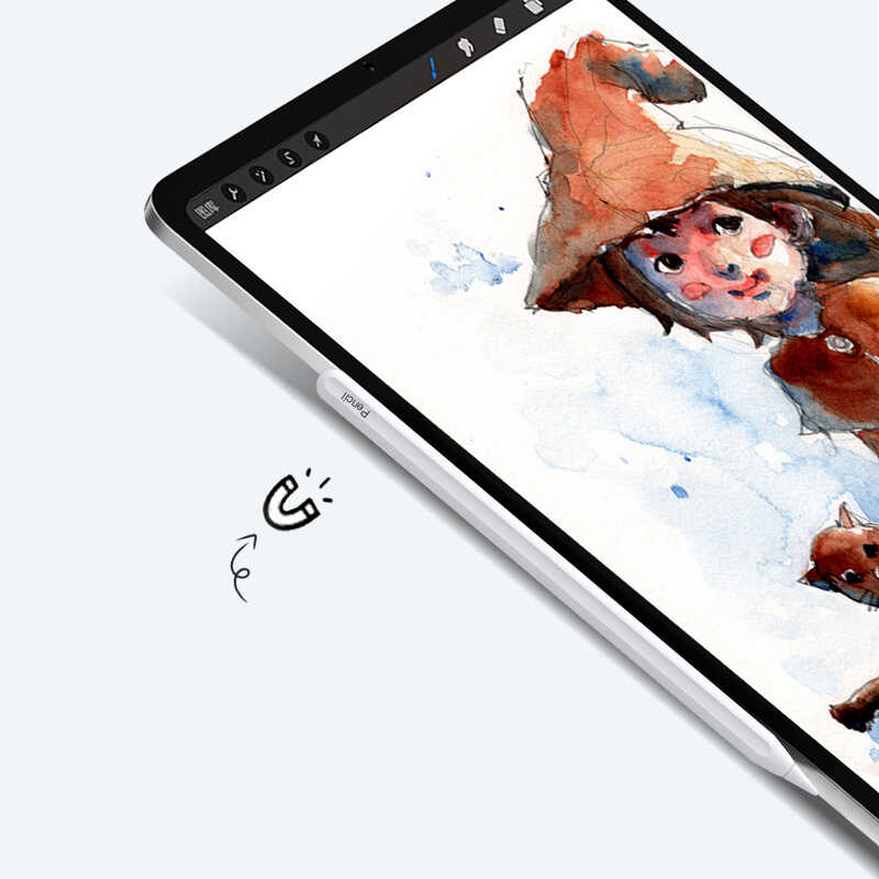 Wiwu Pencil W Dokunmatik Kalem Palm-Rejection Eğim Özellikli Çizim Kalemi - 3